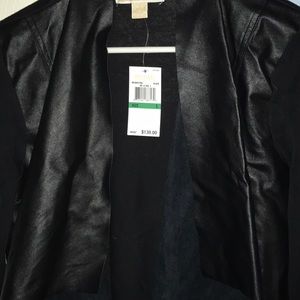 Michael Kors Mixed Media Cardigan